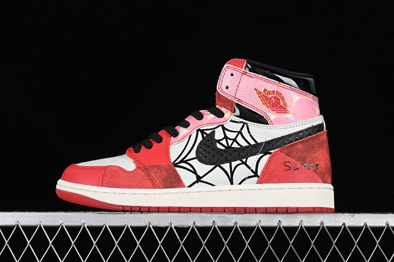 All categories Air Jordan Jordan series basketball shoes Air Jordan 1 High Air Jordan 1 High OG "Next Chapter" AJ1 Joe 1 Spider-Man 2.0 high-top basketball shoes DV1748-601